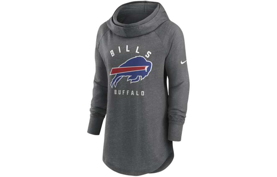 Nike Nike Team NFL Buffalo Bills Sweatshirt Women's Charcoal Gray