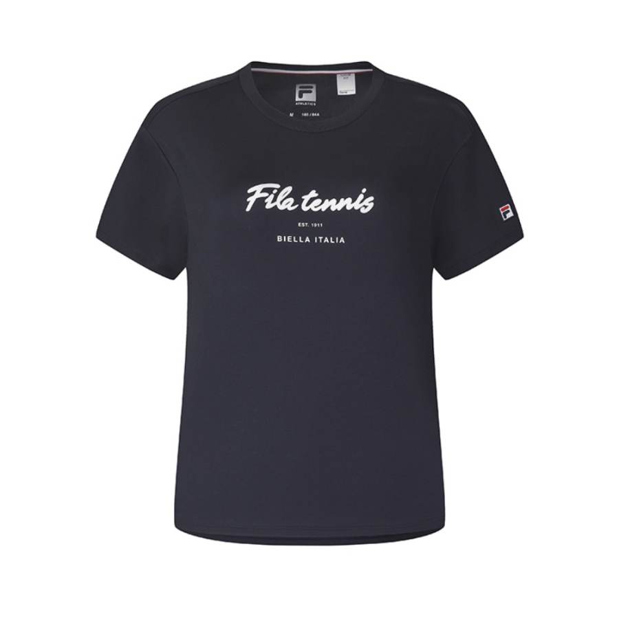 FILA Athletics Tennis Regular T Shirt Women's RD Royal Blue NV