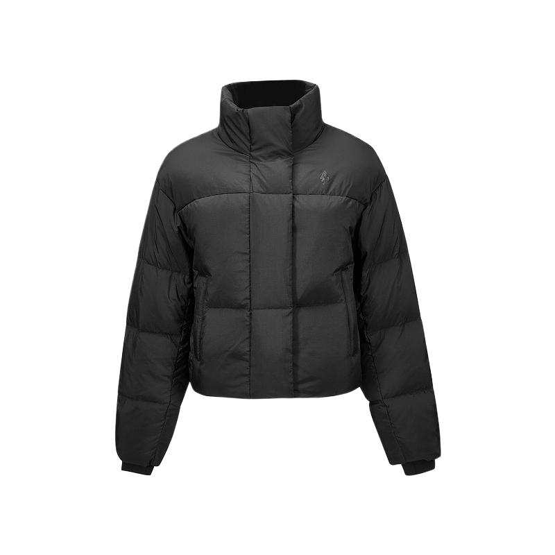 Skechers Elegant Diamond Collection Down Jacket Women's Carbon Black