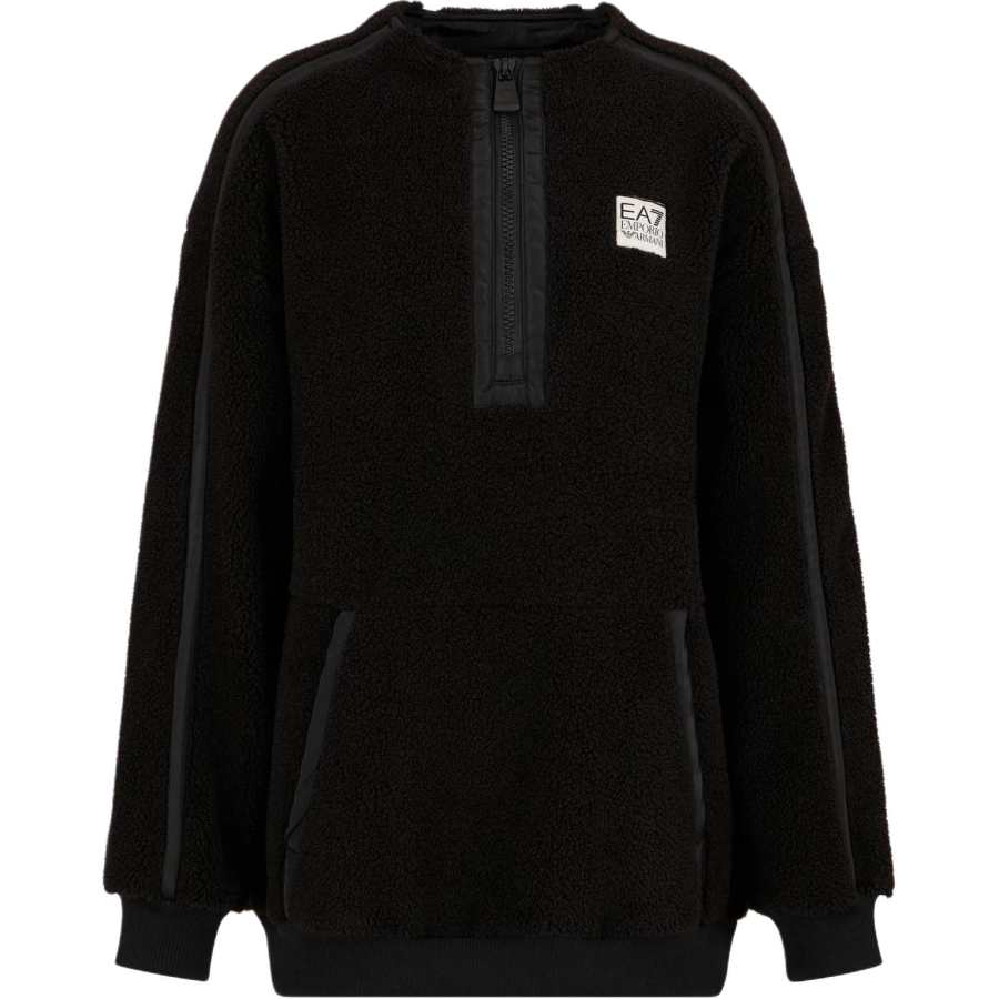 EMPORIO ARMANI EA7 SS24 Sweatshirt Women's Black