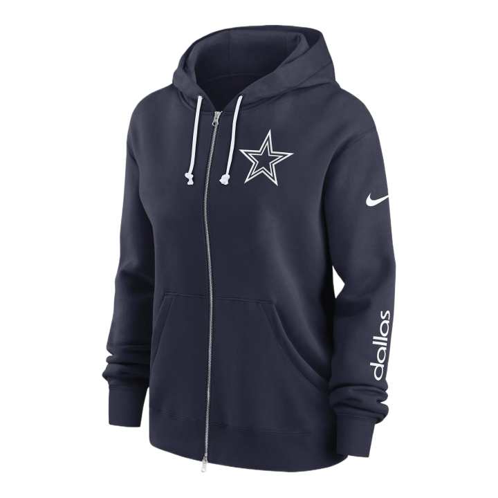 Nike Nike Dallas Cowboys Phoenix Women's Nike Nfl Full-Zip Hoodie
