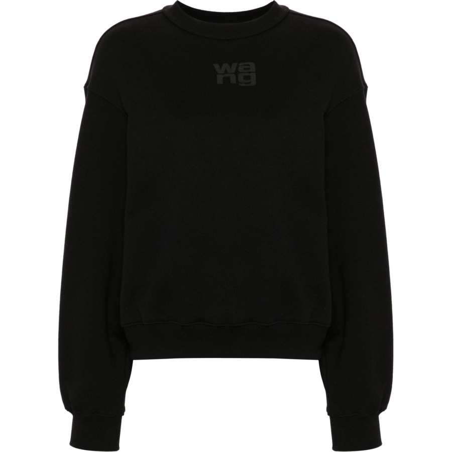 Alexander Wang Alexander Wang logo-embossed cotton sweatshirt