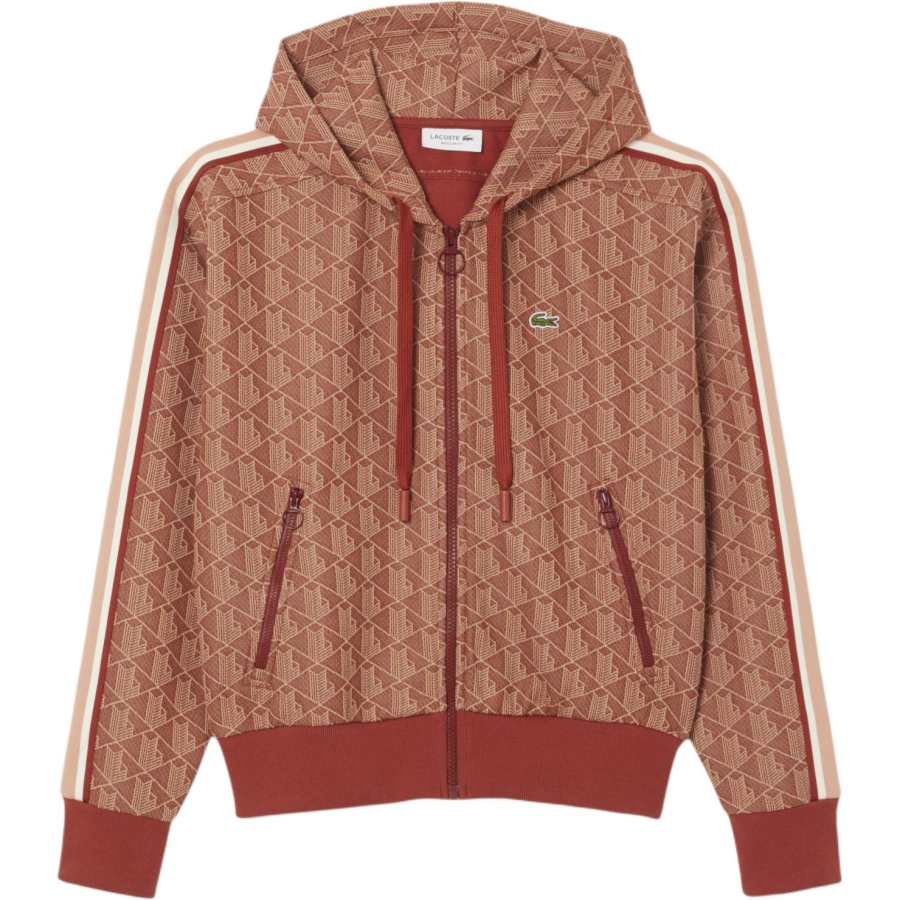 LACOSTE Lacoste monogram hoodie