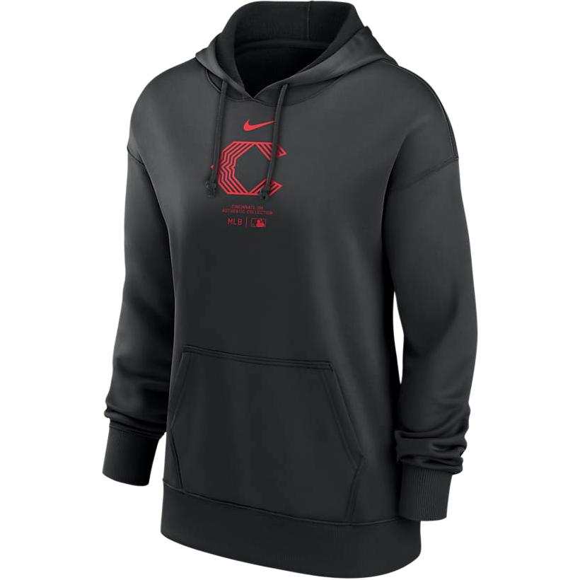 Nike Nike Baltimore Orioles Authentic Collection City Connect Women's Nike Therma Mlb Pullover Hoodie