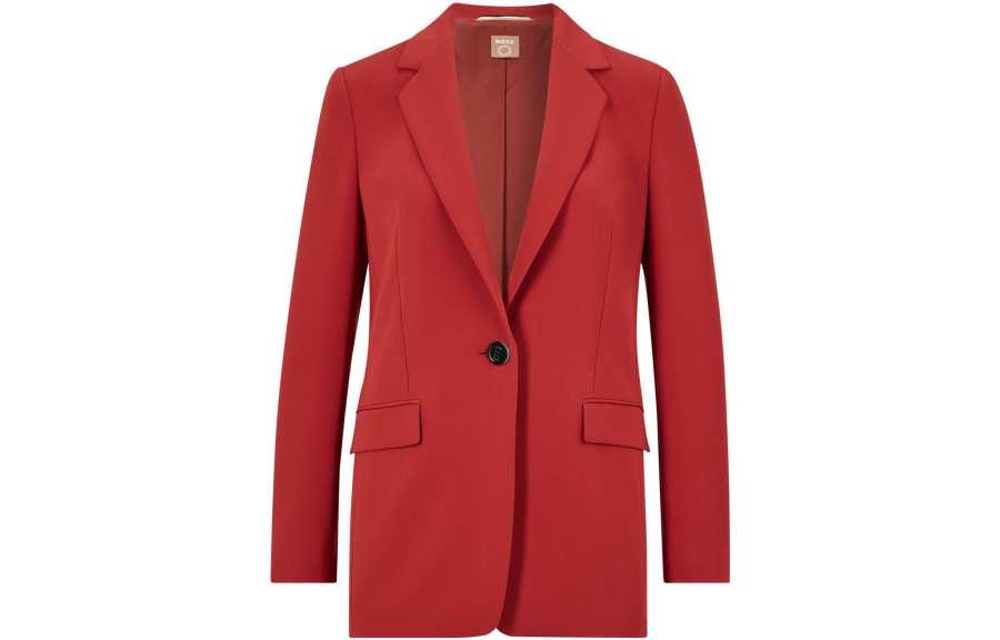 HUGO BOSS Business Suit Coat Women's Red