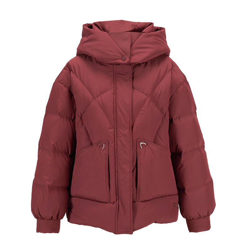 XIANGYING Down Jacket Women's Ancora Red