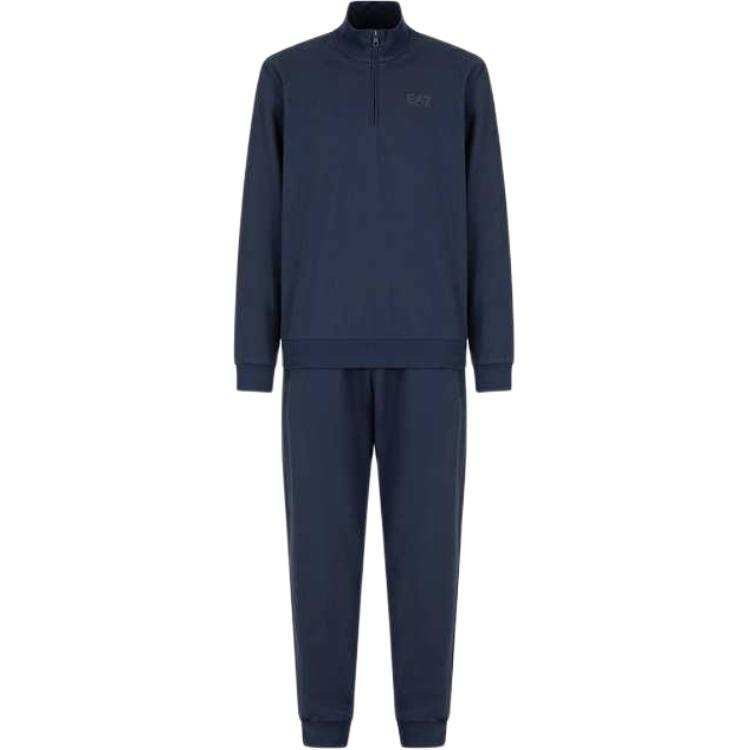 EMPORIO ARMANI EA7 SS25 Casual Sportswear Men's Navy Blue