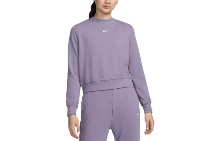 Nike Nike Dri FIT One Sweatshirt Women's Purple