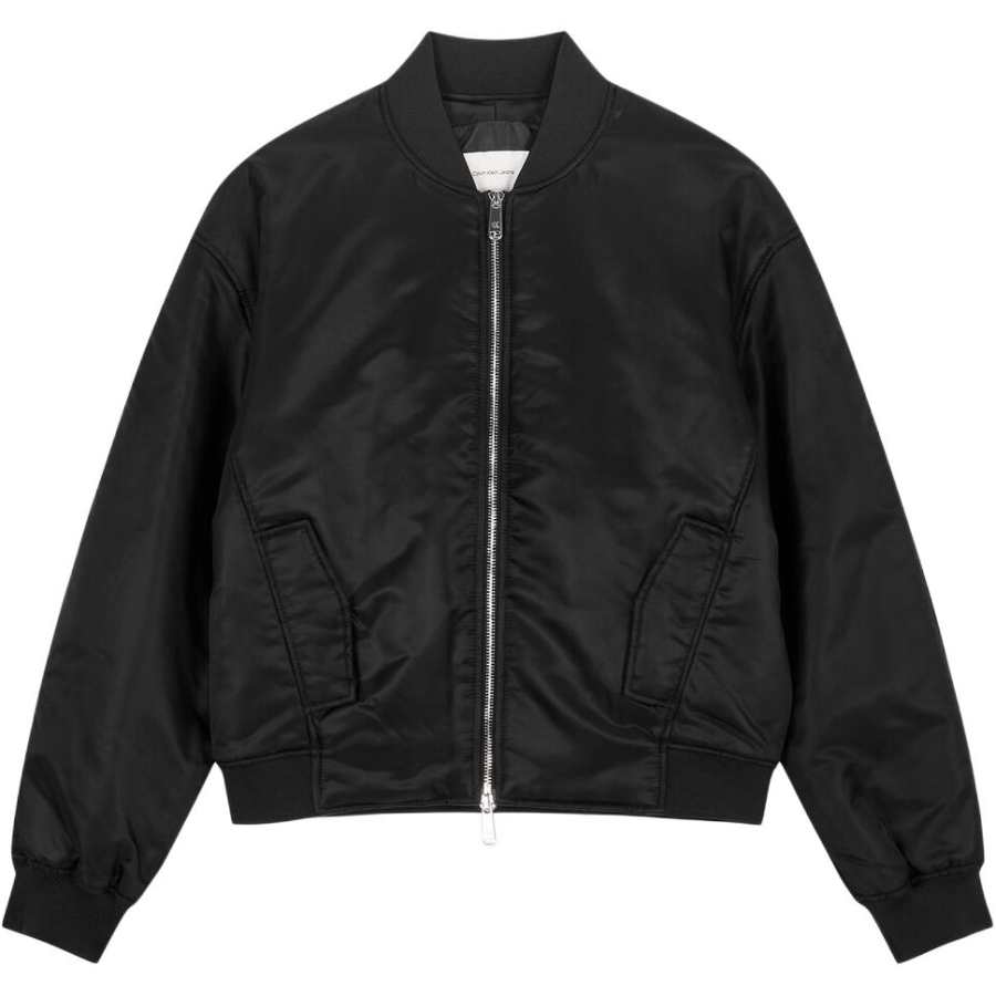 CALVIN KLEIN Jackets & Coats Women's Black