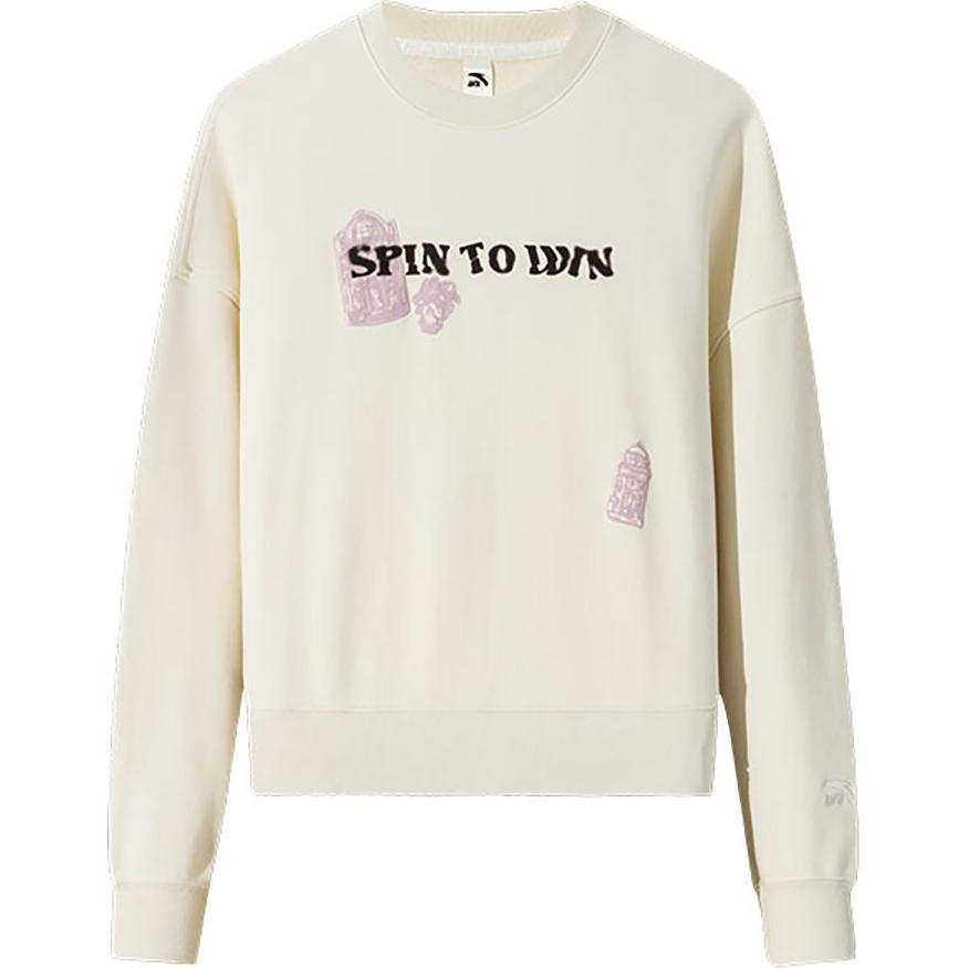 Anta Life Collection Sweatshirt Women's Tidal Cloud White