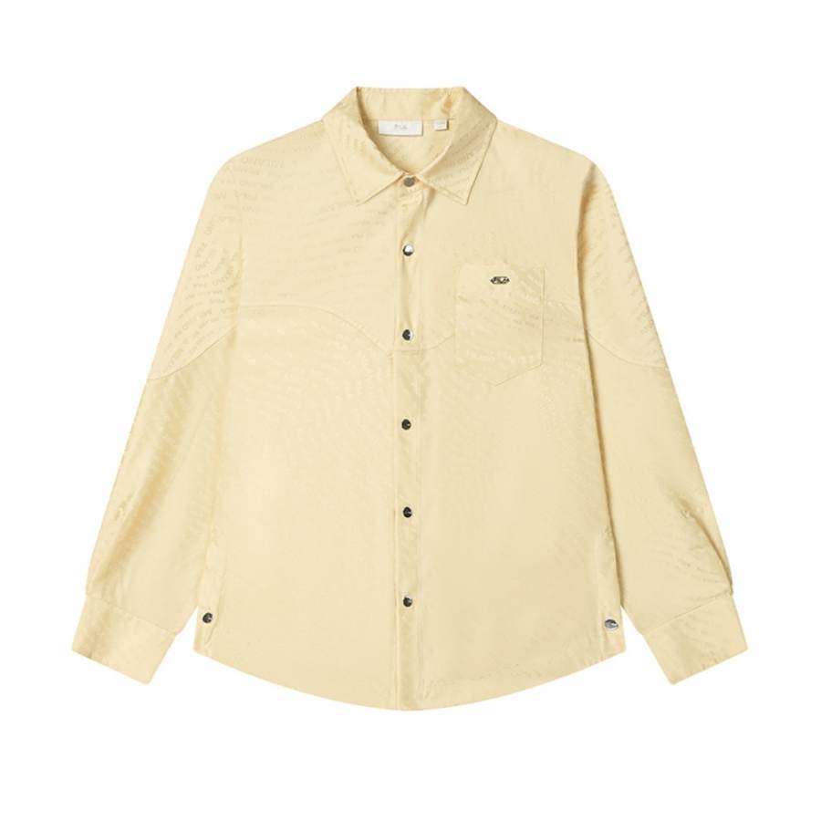 FILA MILANO Shirt Women's Lightly Ripe Wheat Yellow