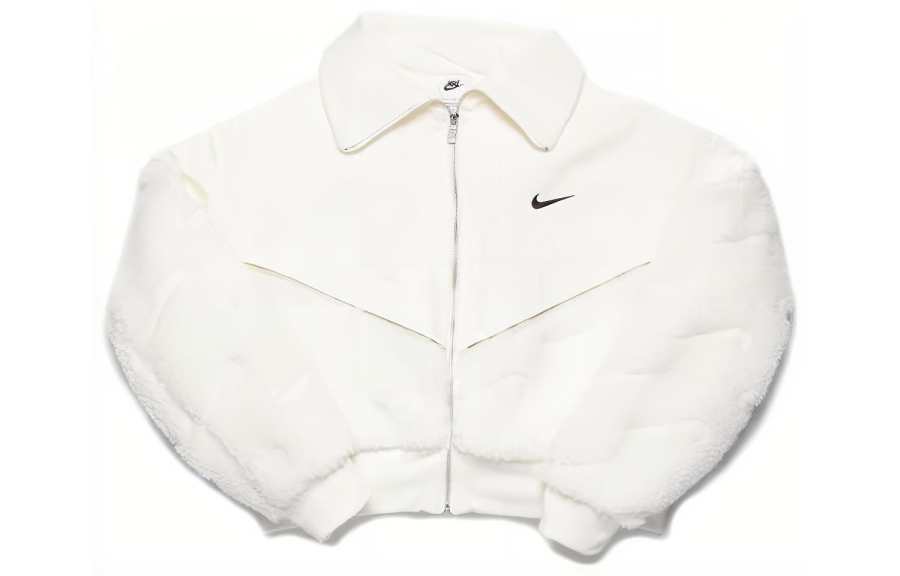 Nike Nike Women's Icon Clash Fleece Jacket Sail/Sail/Rattan/Black