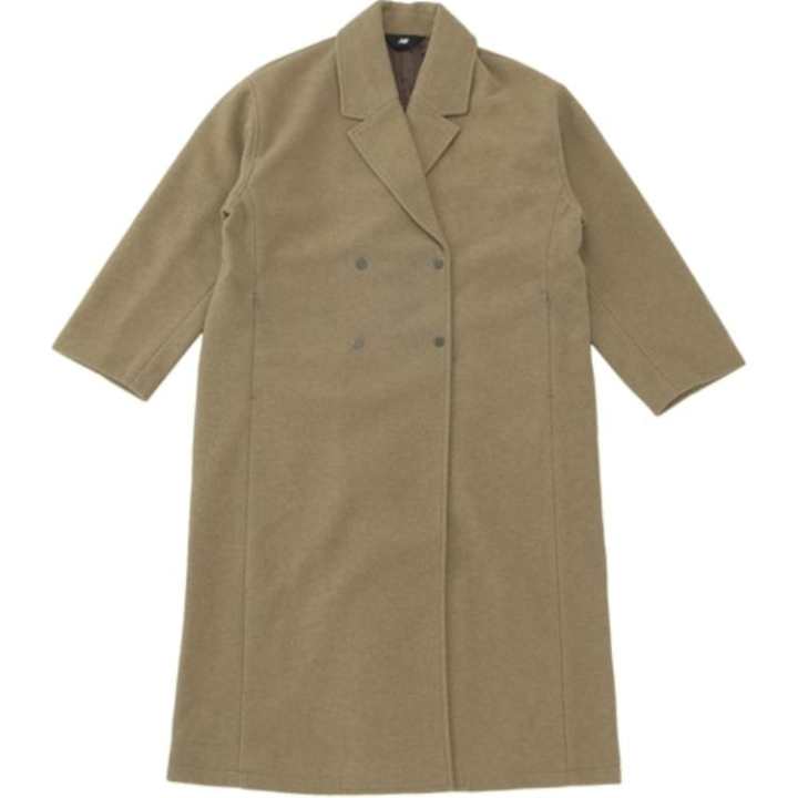 New Balance New Balance Coats Women's Camel Lapel Moderate Straight Fit