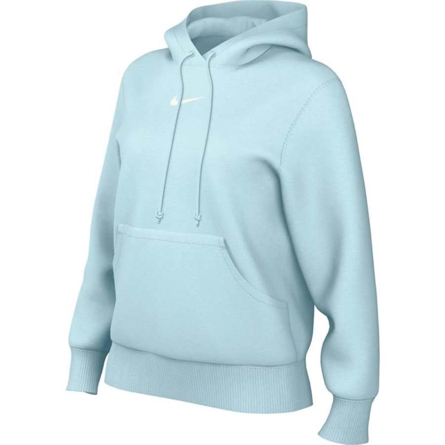 Nike Nike Sweatshirts Women's Blue Hooded Non Detachable Moderate