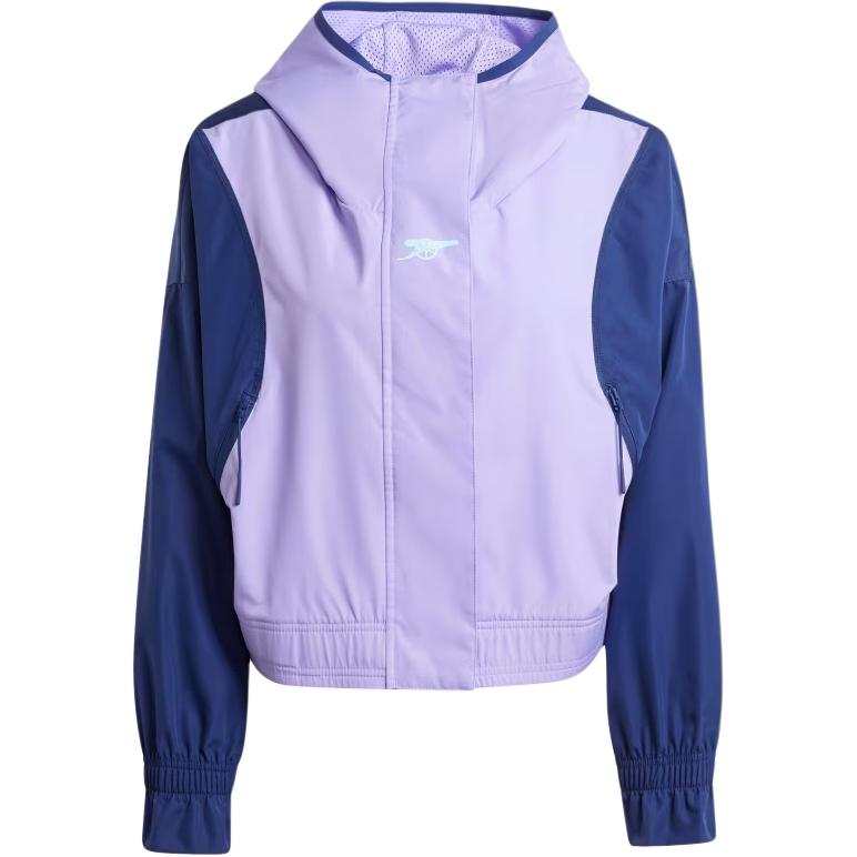 Adidas Adidas Arsenal Windbreaker Jackets & Coats Women's Shimmery Purple