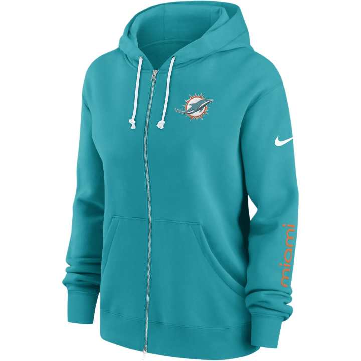 Nike Nike Miami Dolphins Phoenix Women's Nike Nfl Full-Zip Hoodie