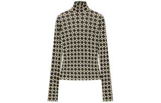 NANUSHKA SS24 Knitwear Women's Black Diamond Pattern