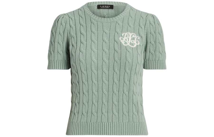 LAUREN RALPH LAUREN SS24 Knitwear Women's Light Green
