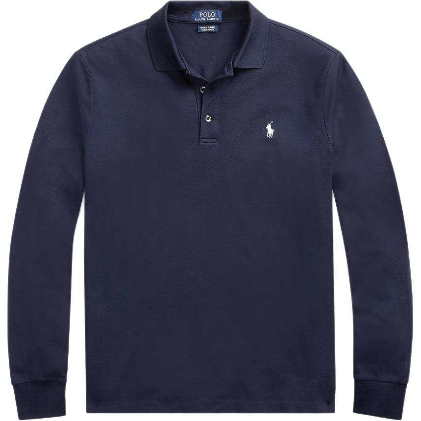 Polo Ralph Lauren Polo Shirt Custom Slim Fit Men's Marine Blue