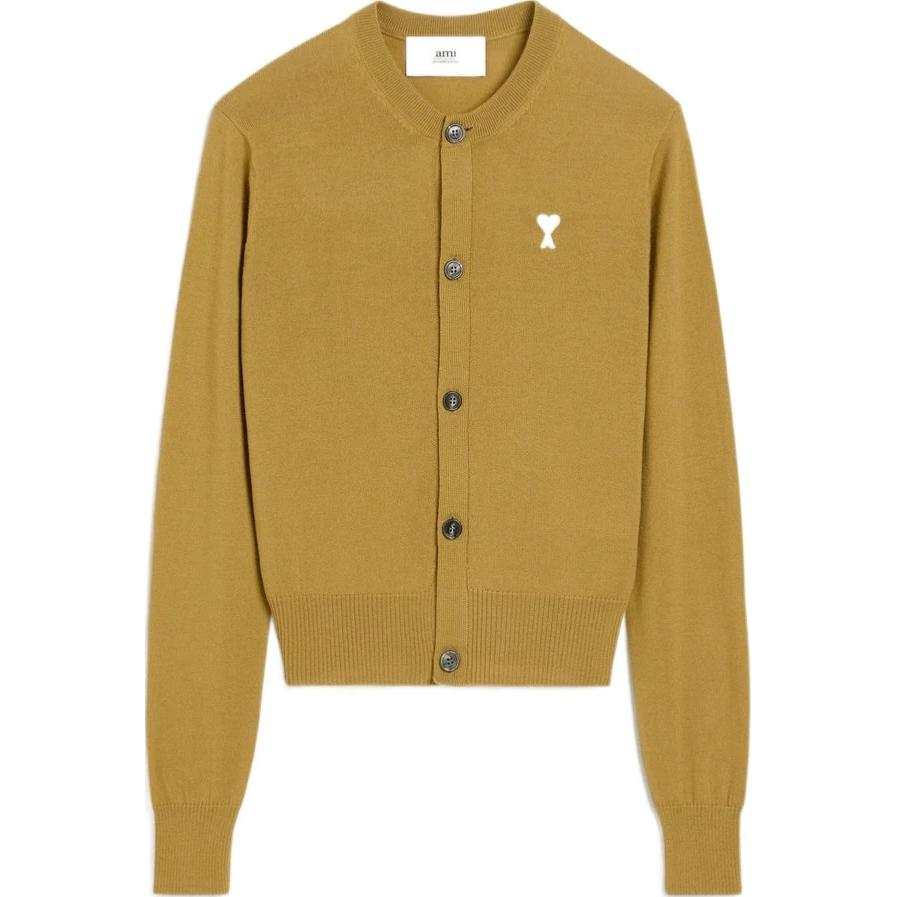 AMIPARIS Ami Paris Ami De Coeur Cardigan