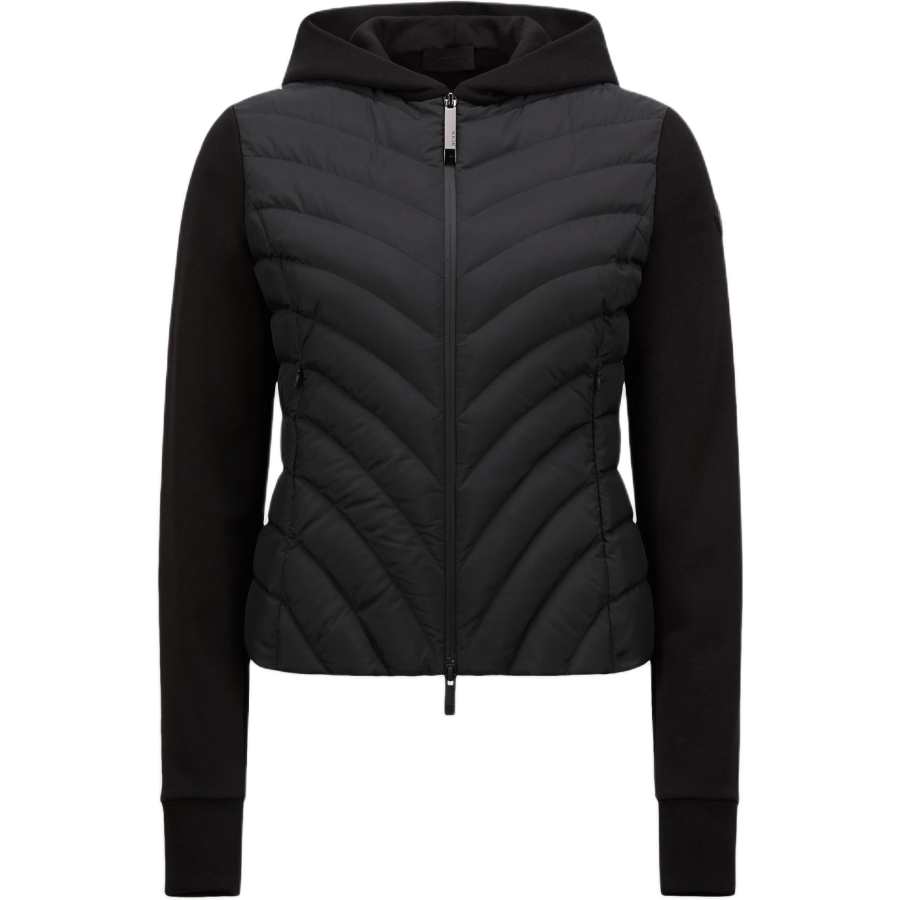 Moncler Moncler Padded Diagonal-Quilted Zip-Up Jacket