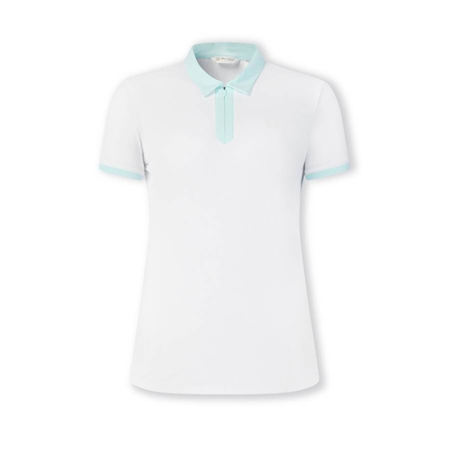 FILA Golf Polo Shirt Women's Jade White
