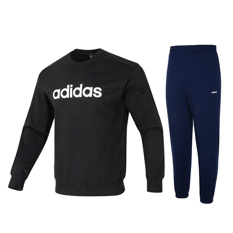 Adidas Adidas Casual Sportswear Men's Crew Neck Moderate