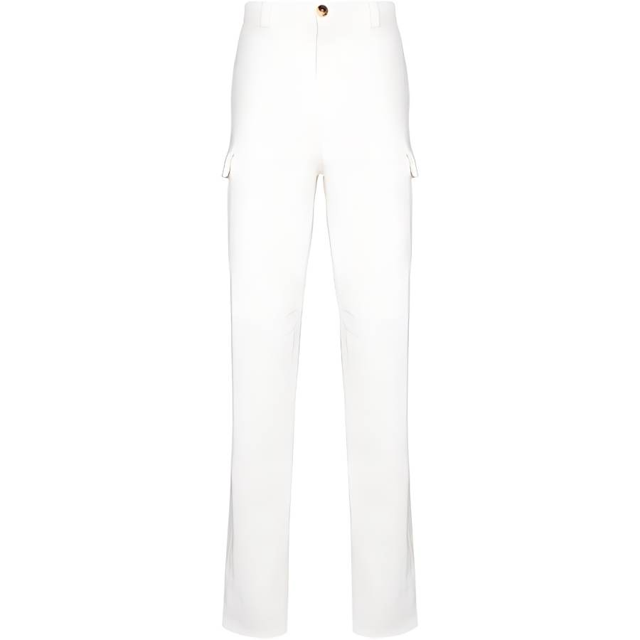Brunello Cucinelli Mens Subtle Striped Detail Cargo Trouser Pant