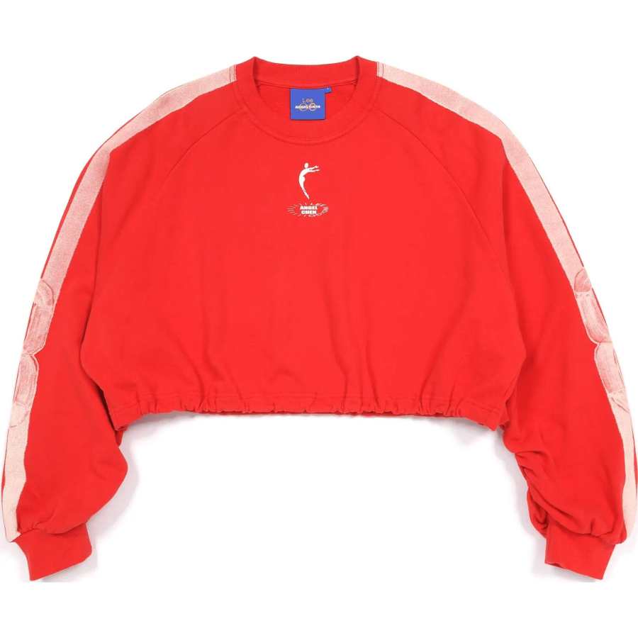 Lee Lee x ANGEL CHEN Sweatshirt Women's Red
