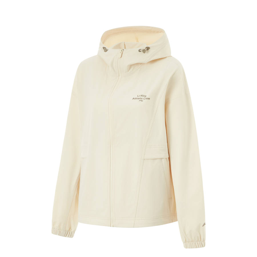 Li-Ning Li Ning Lotus Leaf Jackets & Coats Women's Swan White