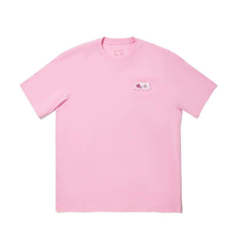 Li-Ning Li Ning T Shirt Women's Peach Wood Pink