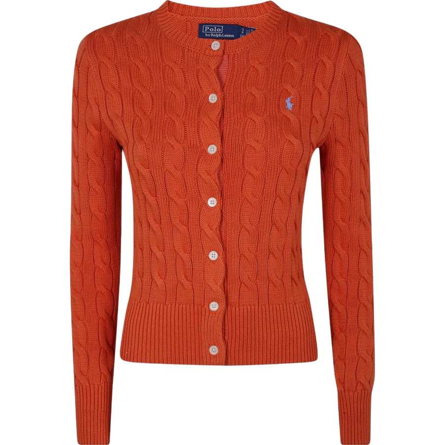 Polo Ralph Lauren Knitwear Slim Fit Women's Orange