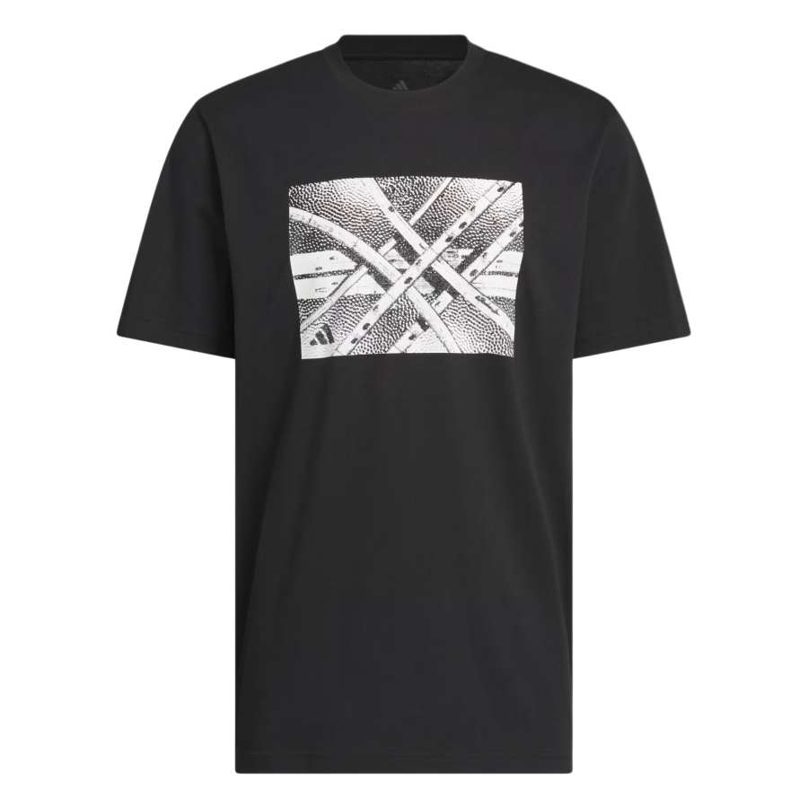 Adidas Adidas BASKETBALL State Of Mind Graphic T Shirt Men's Black