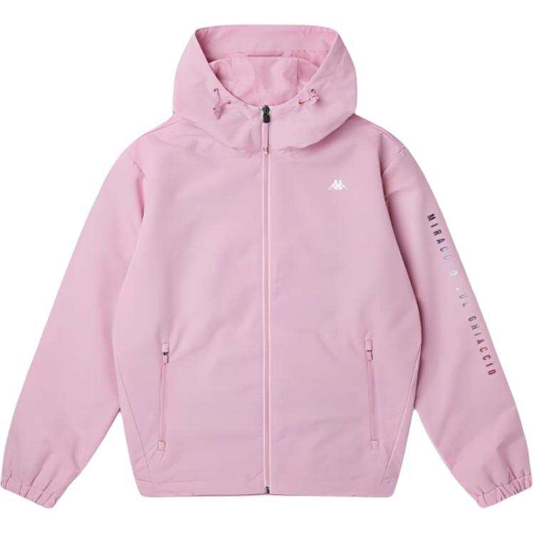 Kappa Sweatshirt Women's Half Coral Powder