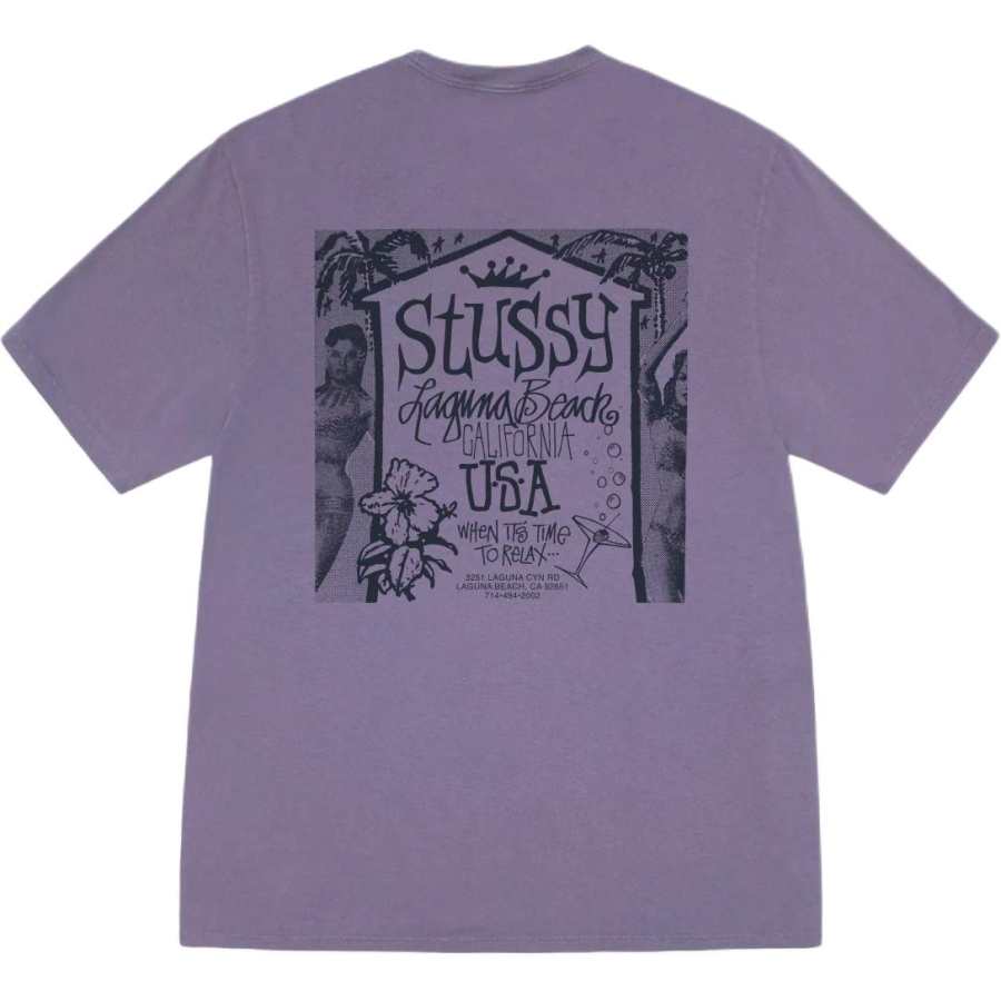 Stussy Beach House Pigment Dyed T-Shirt