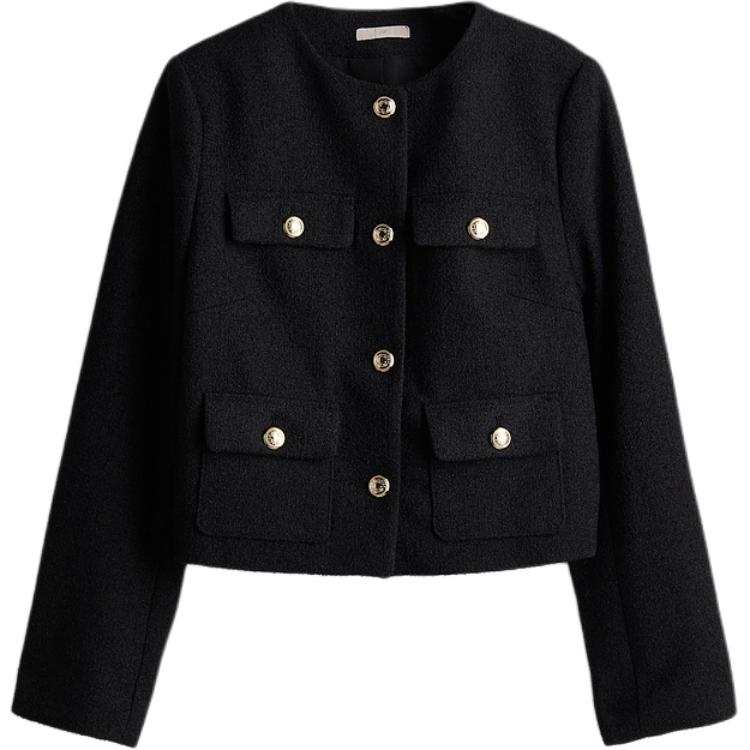 H&M H&M Jackets & Coats Women's Black