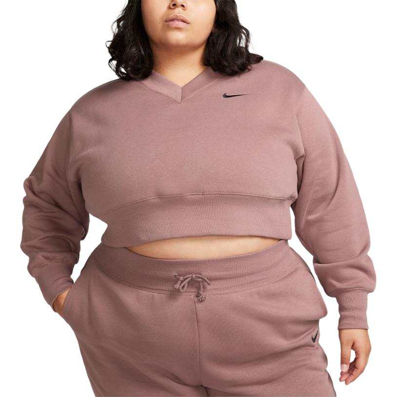 Nike Nike Sportswear Phoenix Fleece Sweatshirt Women's Smokey Mauve/Black