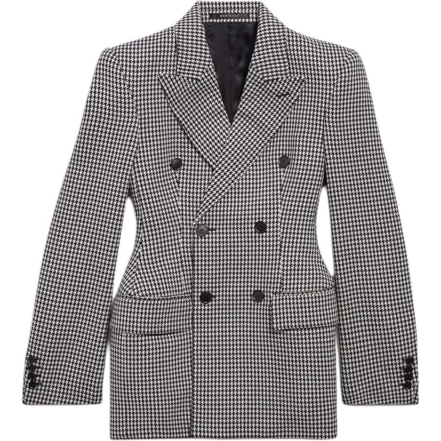 Balenciaga Hourglass Double Breasted Jacket