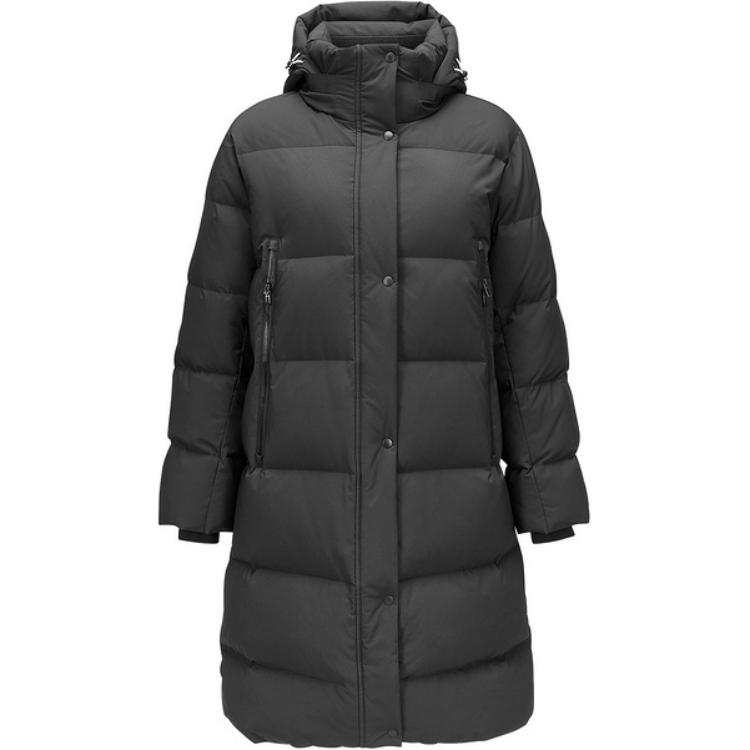Skechers Comfortable Sports Collection Down Jacket Women's Carbon Black