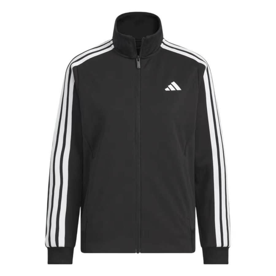 Adidas Adidas Knitwear Women's Black Stand Collar Moderate