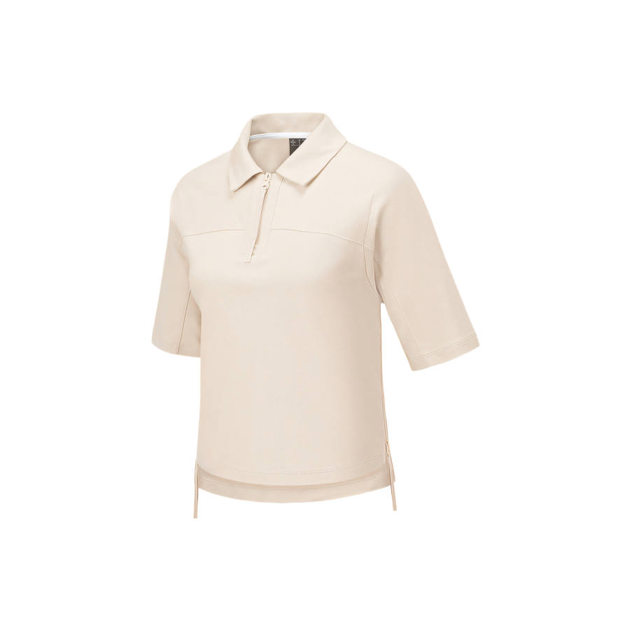 Skechers Wilderness Outdoor Collection Polo Shirt Women's Egg White Color