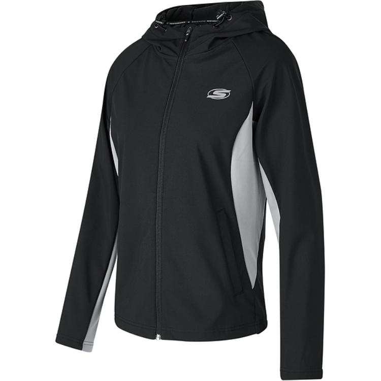 Skechers Sportlife Sports Trench Coat Fleece Lined Thermal Comfortable Lightweight Soft Hooded Jackets & Coats Women's