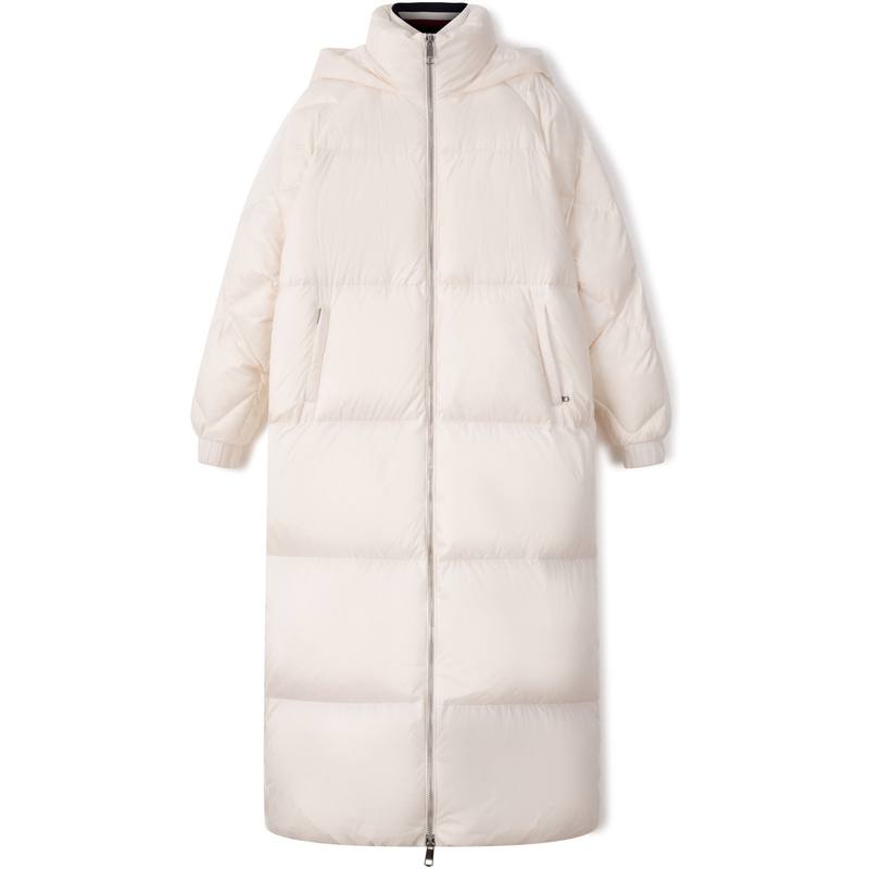 Tommy Hilfiger Down Jacket Women's Ecru YBH