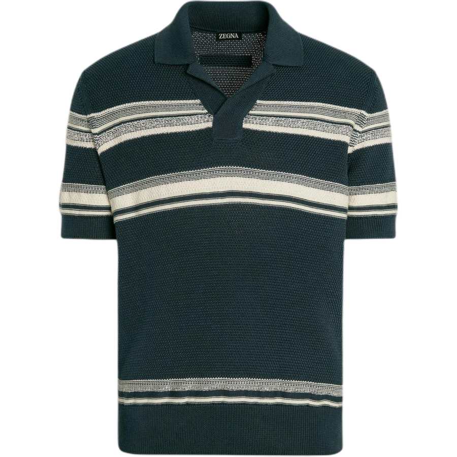 Ermenegildo Zegna Polo Shirt Men's Multicolor