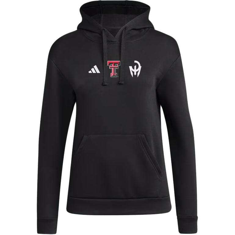 Adidas Adidas Free Shipping With AdiClub Texas Tech Fleece Hooded Sweatshirt
