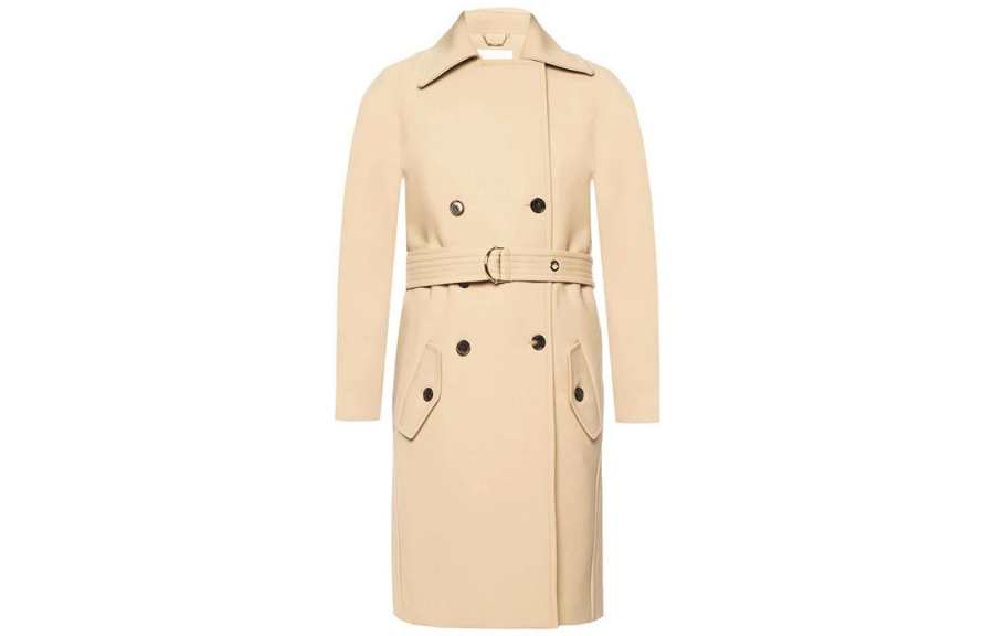 Chloé Chloé Coats Women's Camel Lapel Moderate