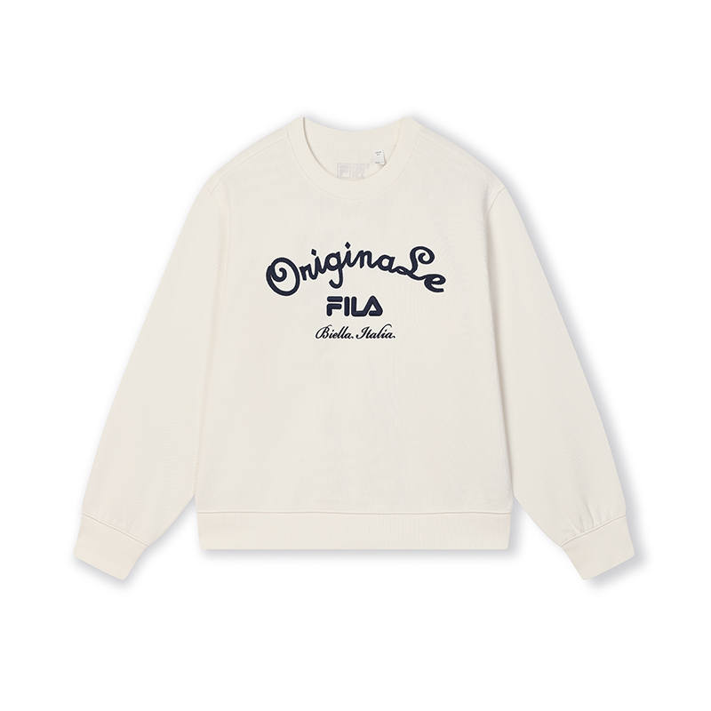 FILA ORIGINALE Sweatshirt Women's Cloud White