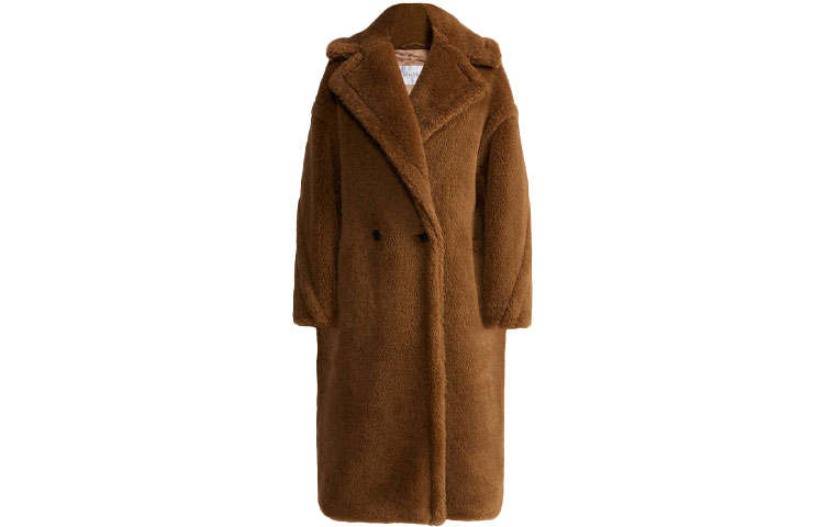 MaxMara Teddy Series Coat Women's Tobacco