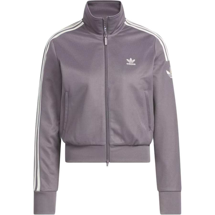 Adidas Originals RETRO TREFOIL Jacket Women's Shadow Trace Gray