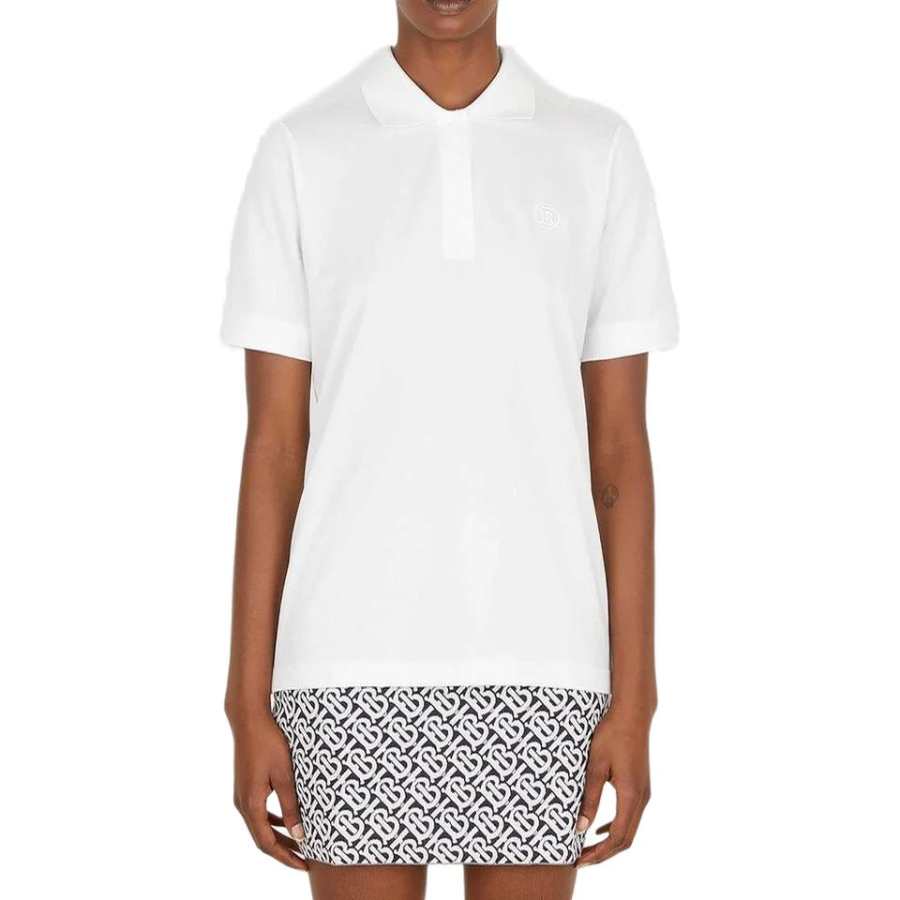 Burberry Polo Shirt Women's White